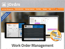 Tablet Screenshot of jordrs.com